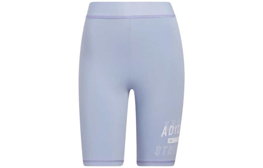 Adidas Adidas Sports Shorts Women's Light Purple Moderate Tight Pants
