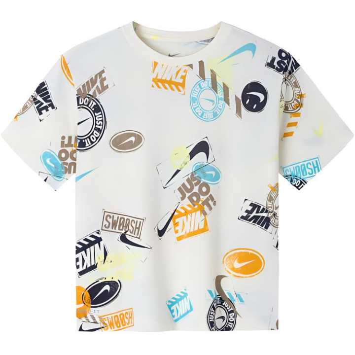 Nike Nike Kids T Shirts Crew Neck Moderate