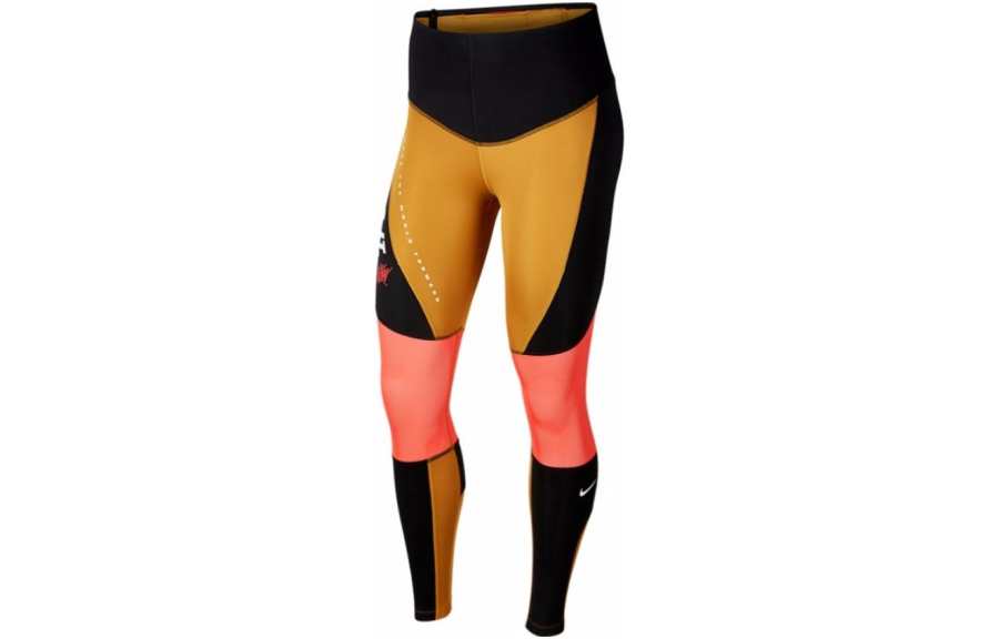 Nike Nike Sports Pants Women's Yellow Black Moderate