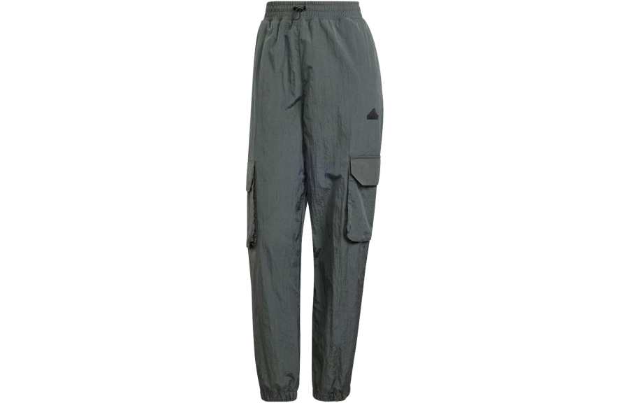 Adidas Adidas CITY ESCAPE City Escape Cargo Tracksuit Bottoms Sports Pants Women's Green Gray
