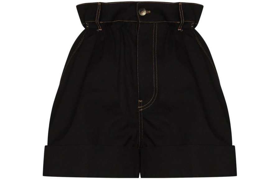 MIU MIU Denim Shorts Women's Black