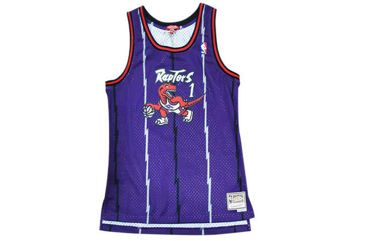 Mitchell Ness Basketball Jersey Women's Purple
