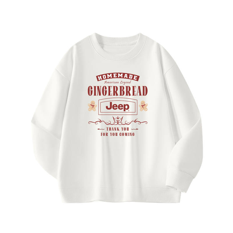Jeep Grade School Sweatshirts Crew Neck Moderate