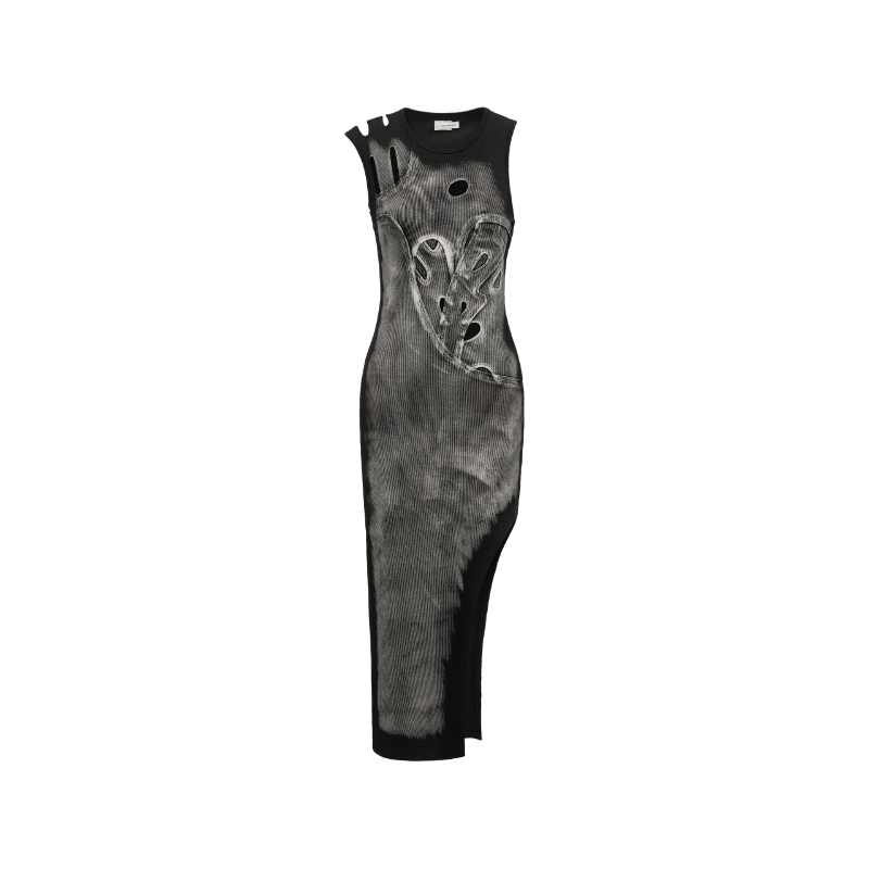 Feng Chen Wang Sleeveless Dress Women's Black
