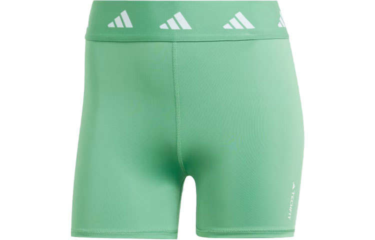 Adidas Adidas Techfit Short Leggings Sports Shorts Women's Green
