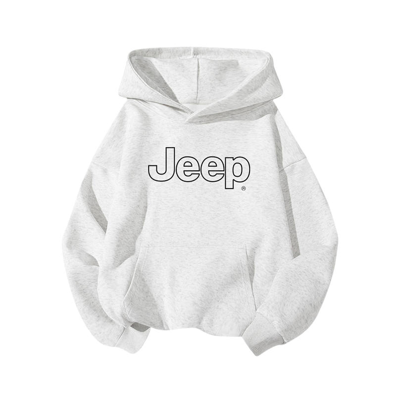 Jeep Grade School Sweatshirts Hooded Moderate