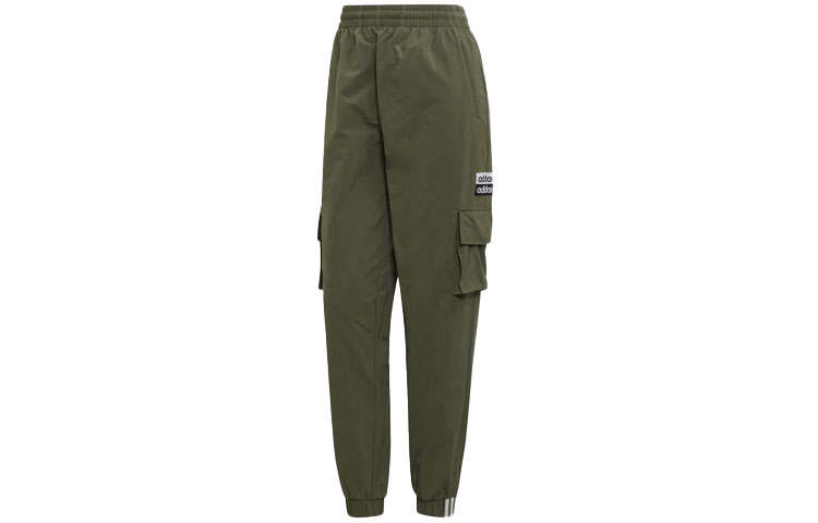 Adidas Originals Sports Pants Women's Basic Green Moderate