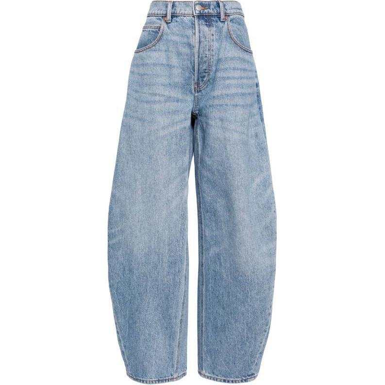 Alexander Wang Alexander Wang Rounded wide-leg jeans