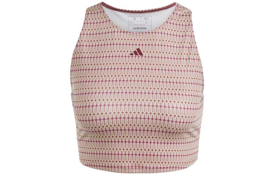 Adidas Adidas Sleeveless Sports Shirts Women's Dark Shadow Red Other