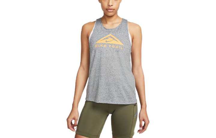 Nike Nike Sleeveless Sports Shirts Women's Gray
