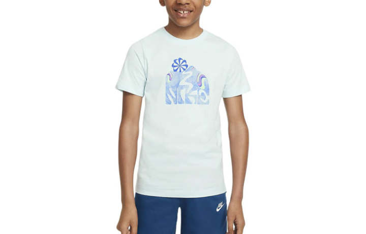 Nike Nike T Shirt Glacier Blue Kids'