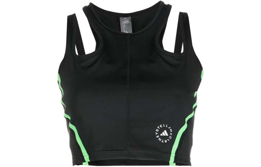 Adidas Adidas Sleeveless Sports Shirts Women's Black Other
