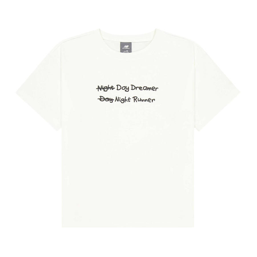 New Balance New Balance Regular T Shirt Women's Sea Salt White