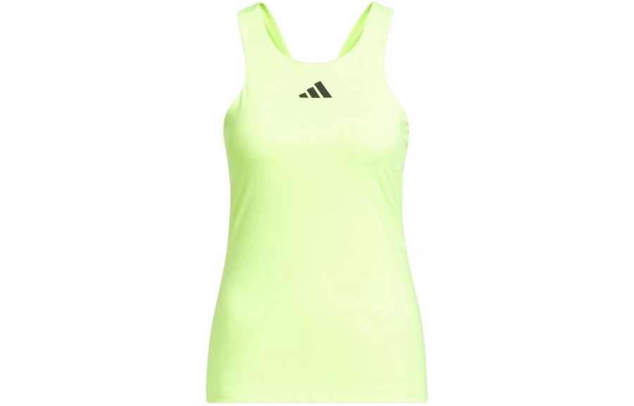 Adidas Adidas Y TANK Sport Vests Women's Neon Yellow