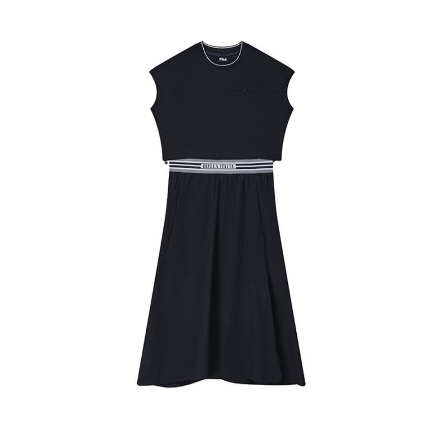 FILA Sleeveless Dress Women's Deep Ink Blue NV