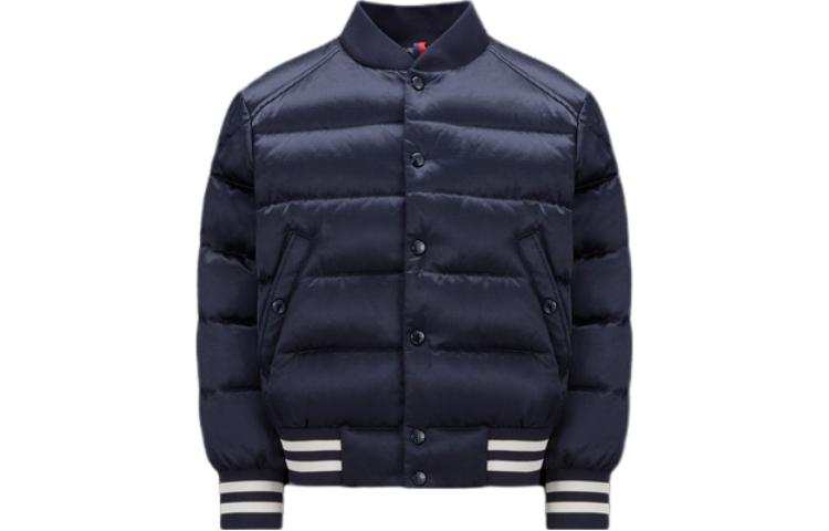 Moncler Moncler Down Jacket Marine Blue Kids'