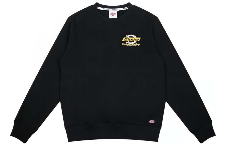 Dickies Dickies Sweatshirts Unisex Black Crew Neck Moderate Regular