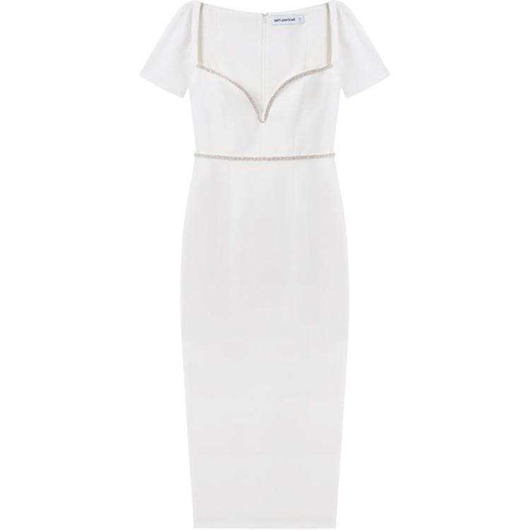 Self-portrait Self portrait Short Sleeved Dress Women's