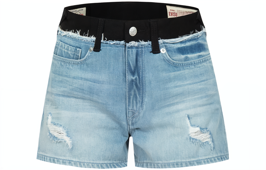 EVISU EVISU Denim Shorts Women's Denim Blue