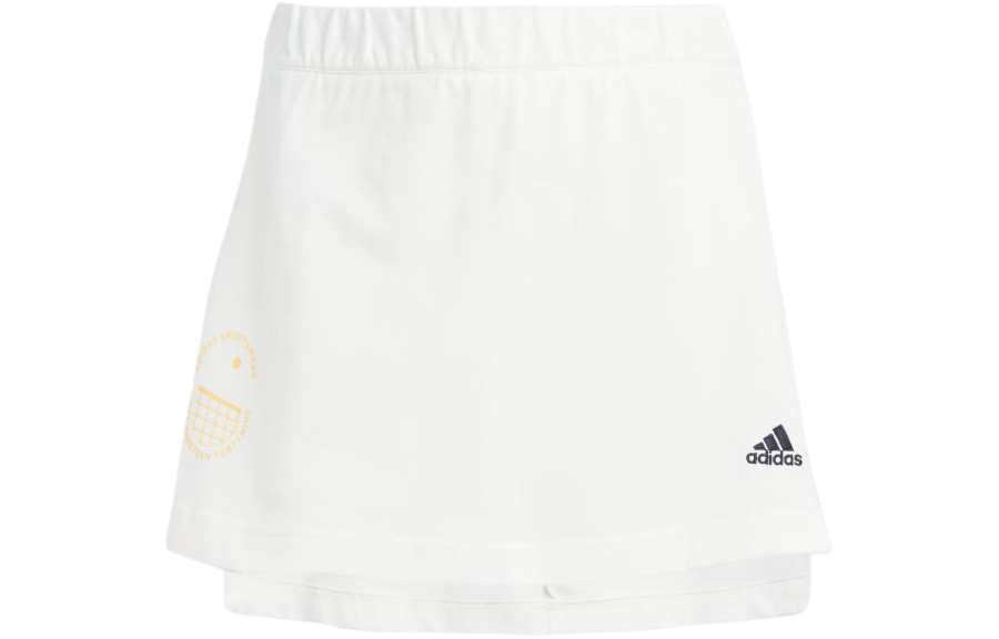 Adidas Adidas Sportswear Resort Graphic Skort Casual Short Skirts Women's White
