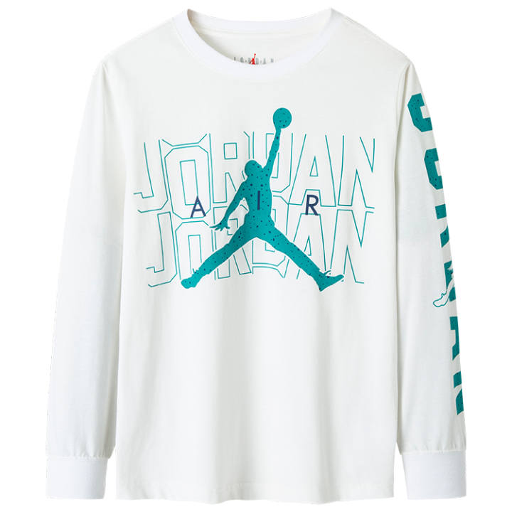 Jordan Jordan Kids T Shirts Crew Neck Moderate