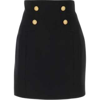 BALMAIN Button Embellished Pencil Skirt