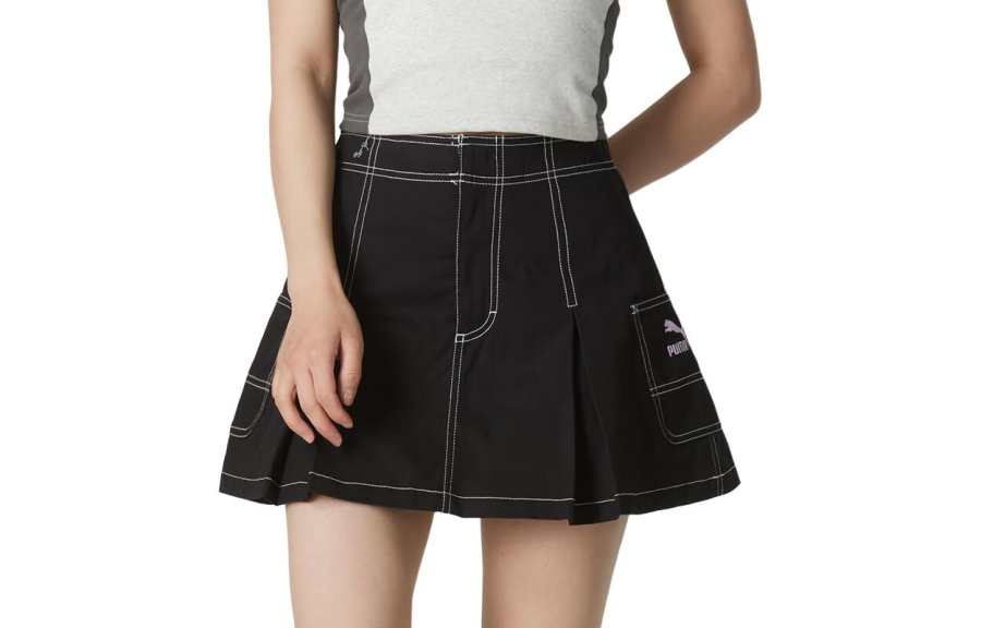 PUMA SS24 Casual Short Skirts Women's Black