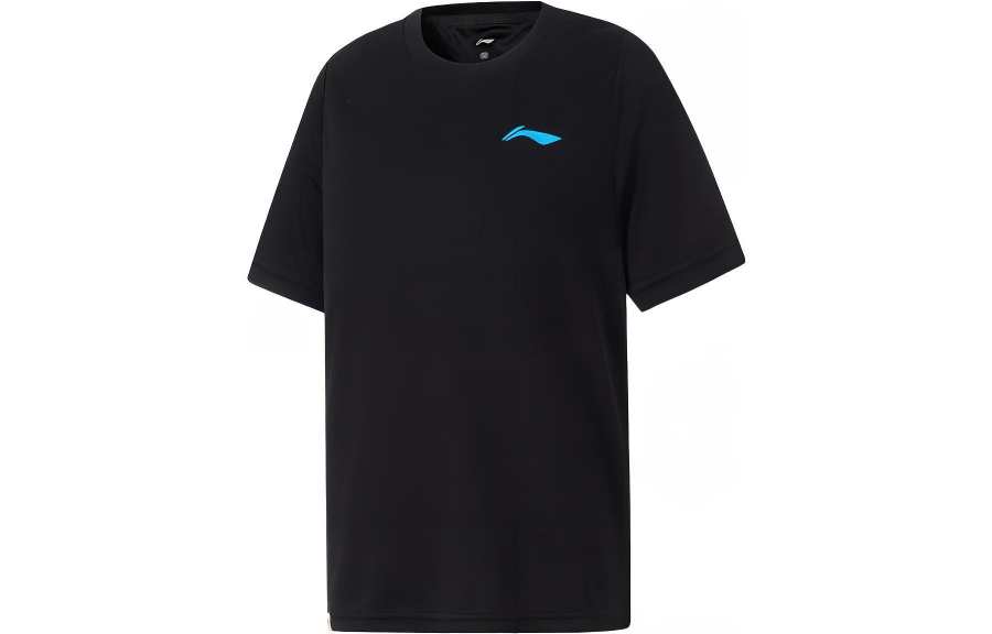 Li-Ning Li Ning Kids T Shirts Crew Neck Moderate
