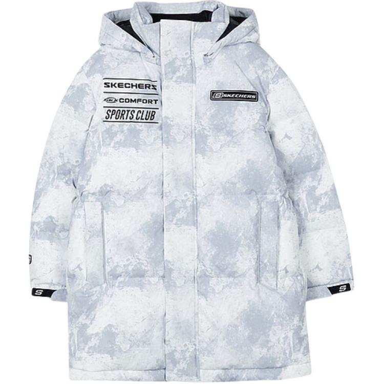 Skechers Down Jacket Mist Gray Kids'