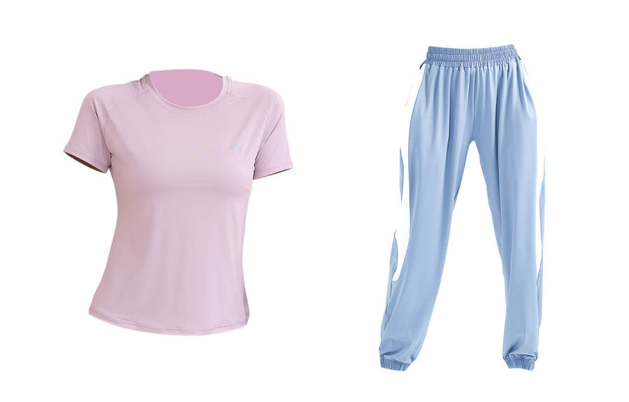 PEAK Fitness Sets Women's Crew Neck Moderate