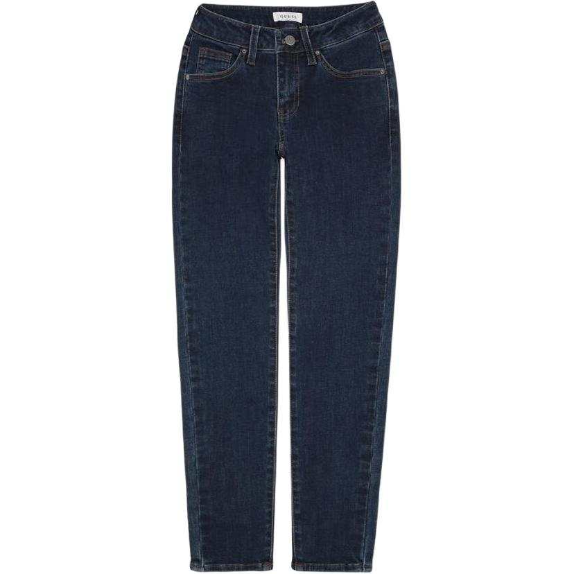 GUESS Jeans Women's Dark Color Moderate Straight Fit Pants