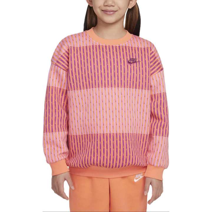 Nike Nike Sweatshirt Sportswear Club Light Wild Mango Teenagers