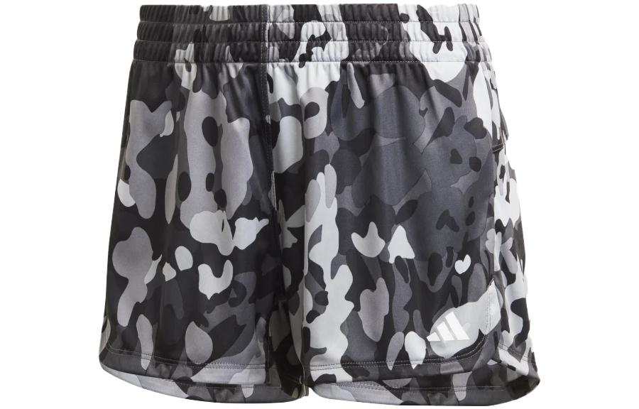 Adidas Adidas SS23 Sports Shorts Women's Black White Camouflage
