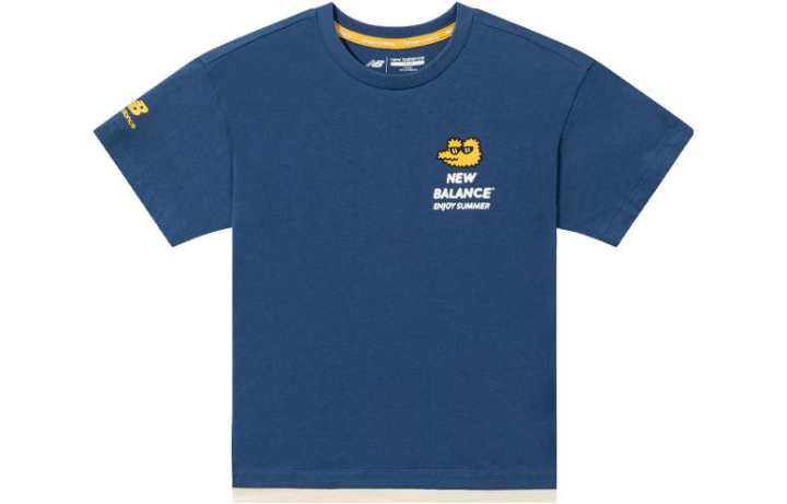 New Balance New Balance Kids T Shirts Crew Neck Moderate