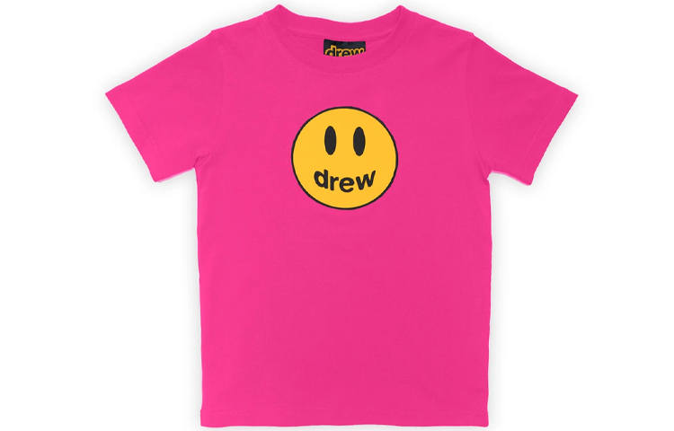 Drew House Smiley Collection T Shirt Magenta Kids'