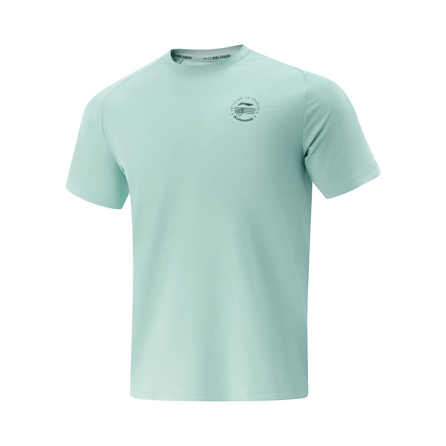 Li-Ning Li Ning Running Collection T Shirt Men's Azure