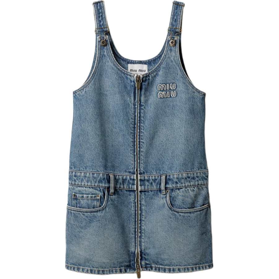 MIU MIU MIU MIU Denim Mini Dress