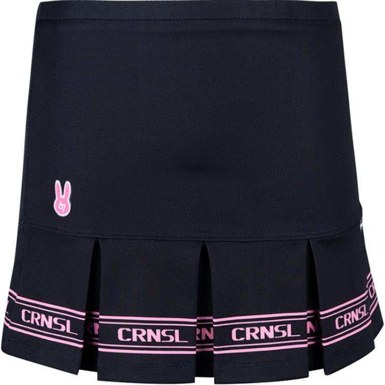 CORALIAN Casual Short Skirts Women's Black