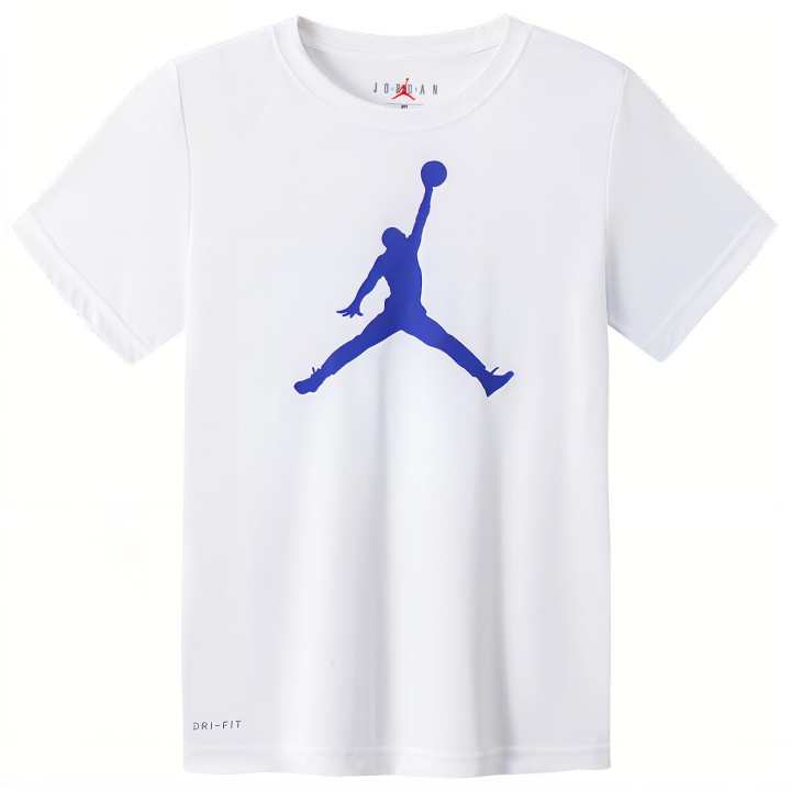 Jordan Jordan Dri FIT T Shirt White Kids'