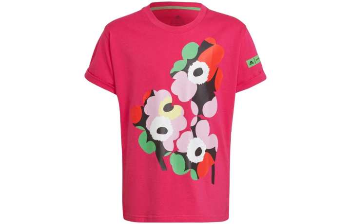 Adidas Adidas X Marimekko Kids T Shirts Crew Neck Moderate