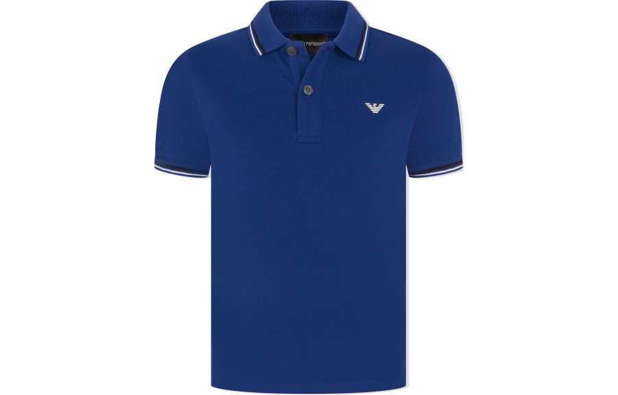 EMPORIO ARMANI T Shirt Blue Kids'