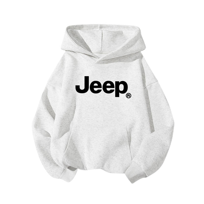 Jeep Grade School Sweatshirts Hooded Moderate