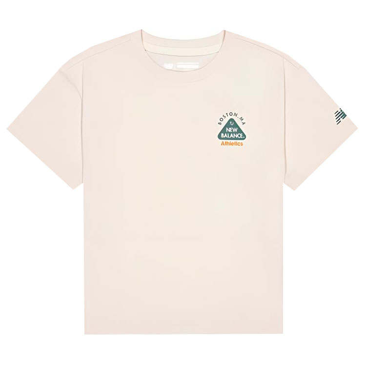 New Balance New Balance Kids T Shirts Crew Neck Moderate