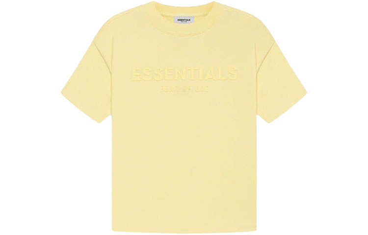 Fear Of God Essentials SS21 T Shirt Kids' Lemon