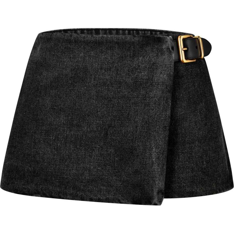 MIU MIU SS23 Denim Short Skirts Women's