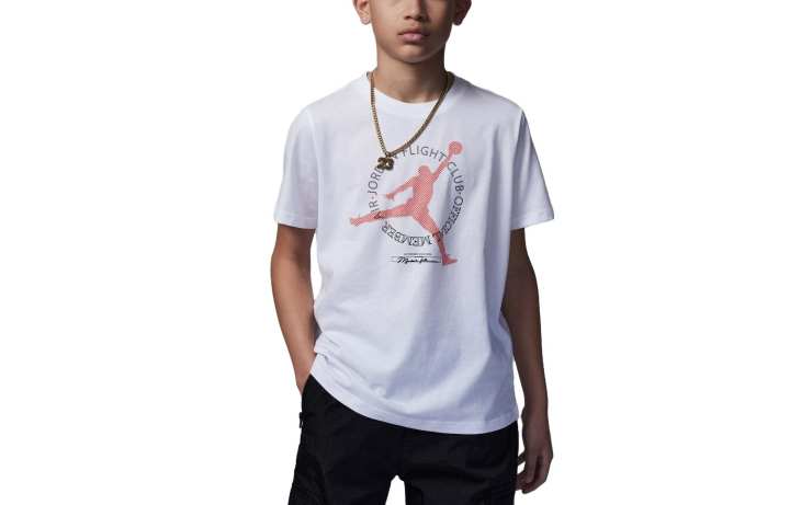 Jordan Jordan Kids T Shirts Crew Neck Moderate