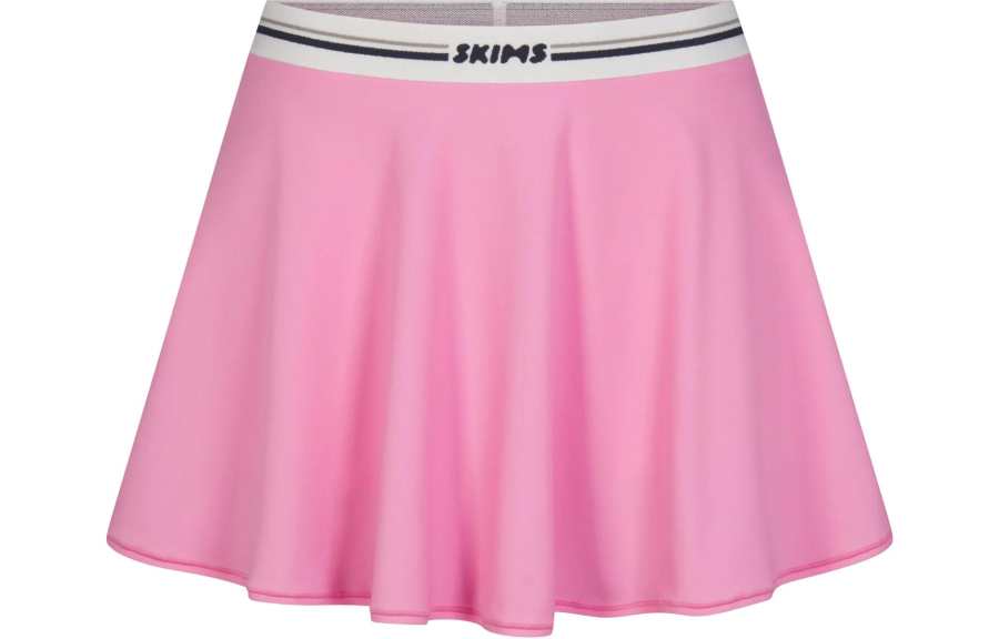 Skims FITS EVERYBODY LOGO SKORT Casual Short Skirts Women's SUGAR PINK/Candy Pink