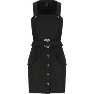 PINKO SS24 Sleeveless Dress Women's Black
