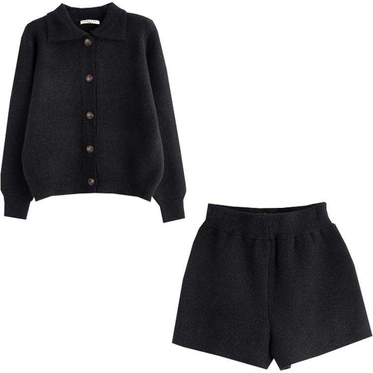 Tonlion Casual Suit Women's Black