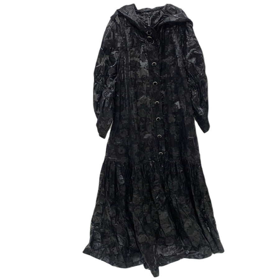 CHANEL 21A Long Sleeved Dress Women's Black